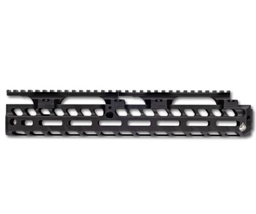 Ergonomický design od Chrise Costy, M-LOK systém pro montáž příslušenství, flexibilní Gator Rails a odolnost až 45 kg – ideální pro vaši Smith & Wesson 1854.